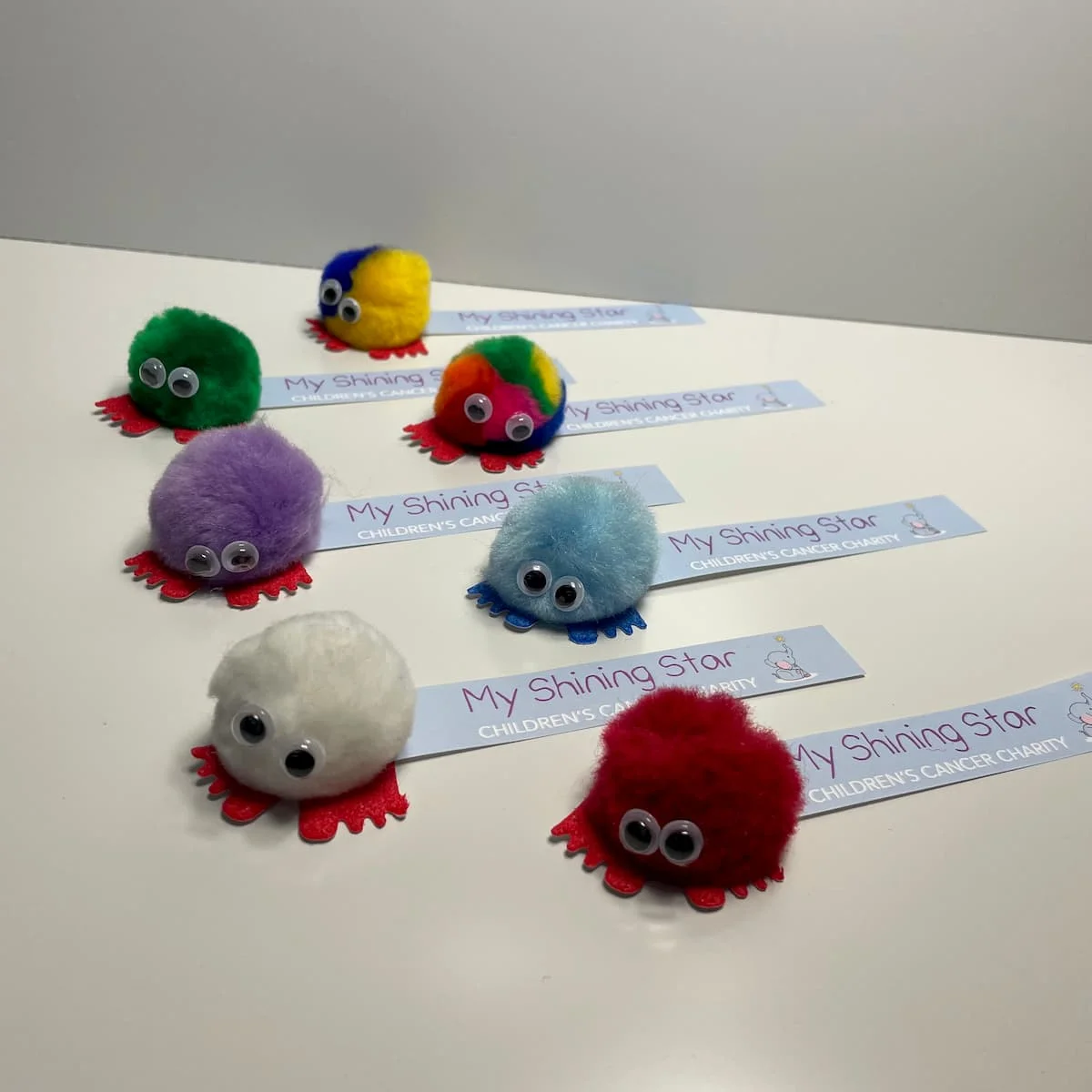Charity Branded Fluffy Bugs