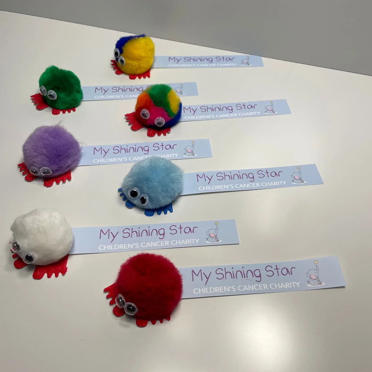 Charity Branded Fluffy Bugs