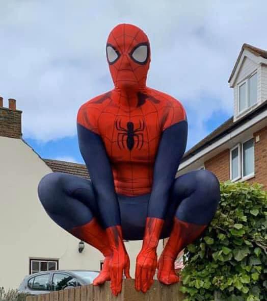 Dress up as Spiderman to raise funds